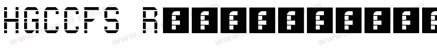 HGCCFS Regular字体转换